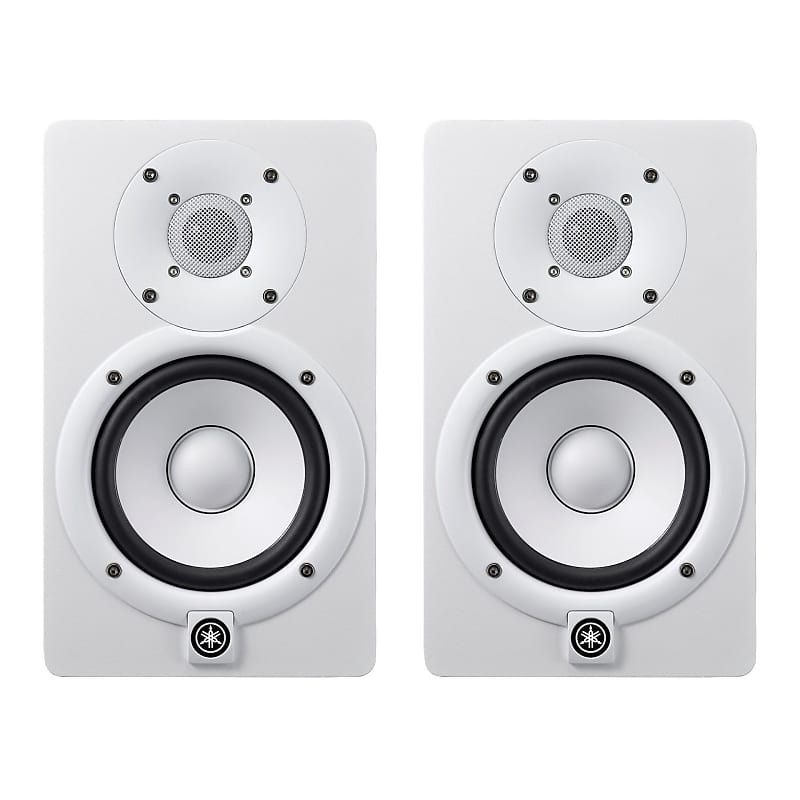 Yamaha HS5w HS5-W White 5" (5-inch) Powered Studio Monitor Pair *BEST SELLER! ~Free express Ship! image 1