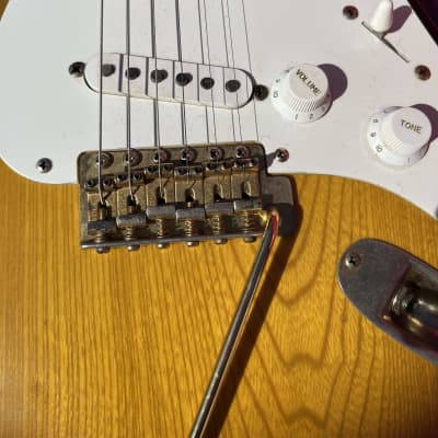 Tokai Springy Sound ST-100 1980s - Sunburst Gold Hardware image 6