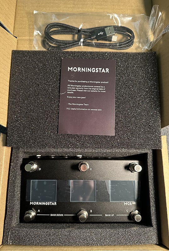 Morningstar MC6 Pro 2023 Black