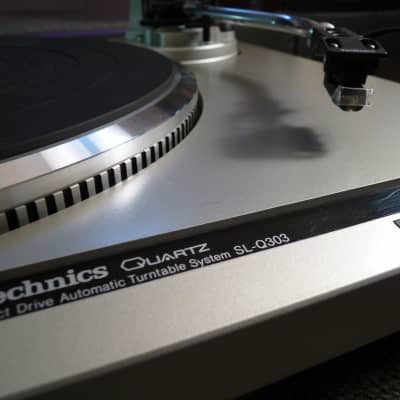 Technics SL-Q303 - Restored Full Automatic Direct Drive Turntable - Polished Cover - ADC Series IV image 2