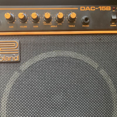 #801 【美品】ROLAND　DAC-15B ベースアンプ Roland DAC-15B Bass Guitar Amp 20W AC100V Japan Made | eBay
