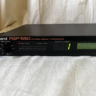 Roland RSP-550 Stereo Signal Processor New internal battery