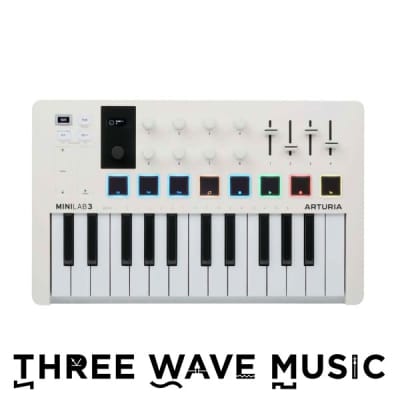 Arturia MiniLab 3 - Universal MIDI Controller [Three Wave Music]