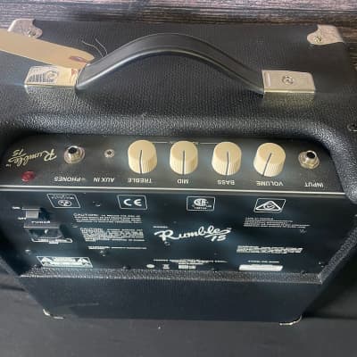Fender Fender Rumble 15 Combo Amp Guitar Combo Amplifier (Charlotte, NC) image 4