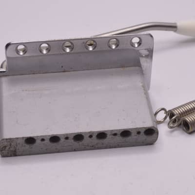 1957-1962 Vintage Fender Custom Shop Stratocaster Bridge PAT PEND ~NICKEL~ Relic 1950' 1960s image 10