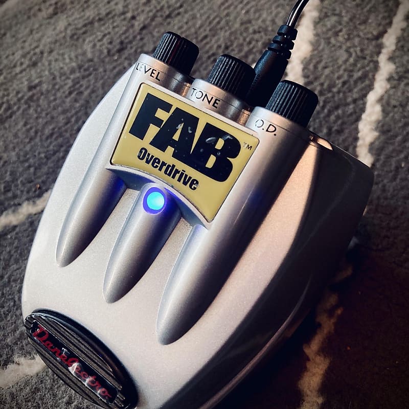 Danelectro FAB Overdrive  Silver image 1