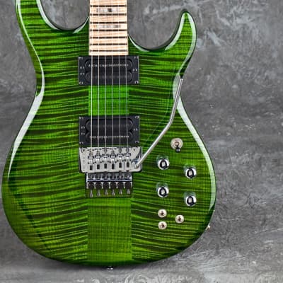 Carvin (Kiesel) DC127C Deep Moss Green Flame for sale
