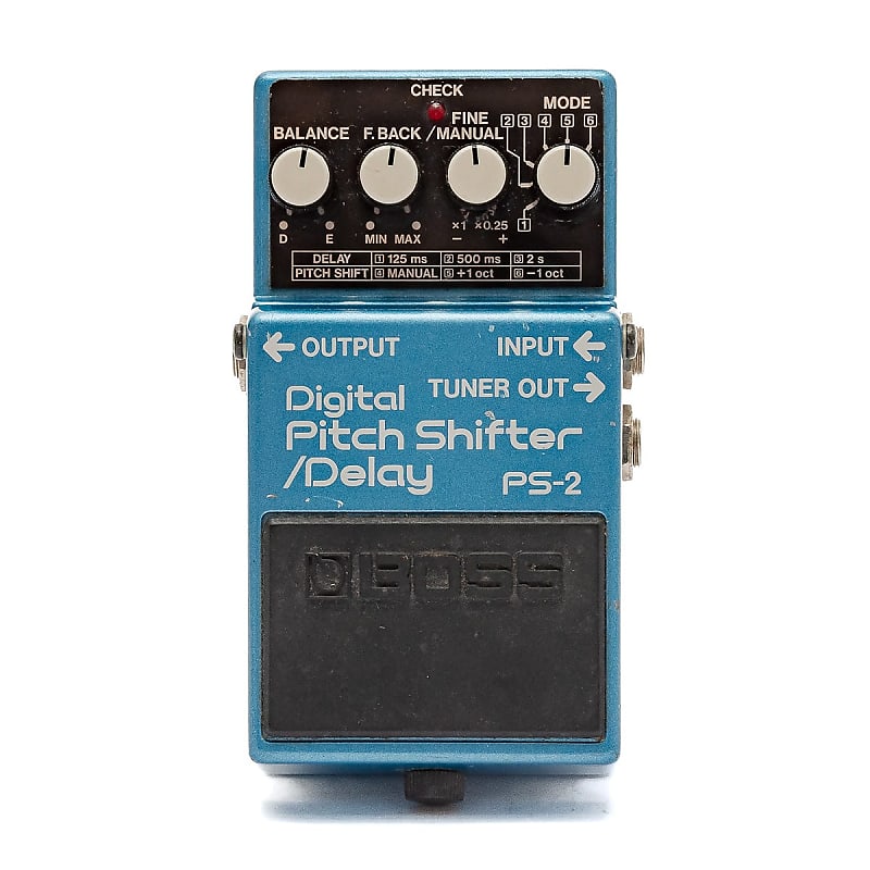 Boss PS-2 Digital Pitch Shifter Delay image 1