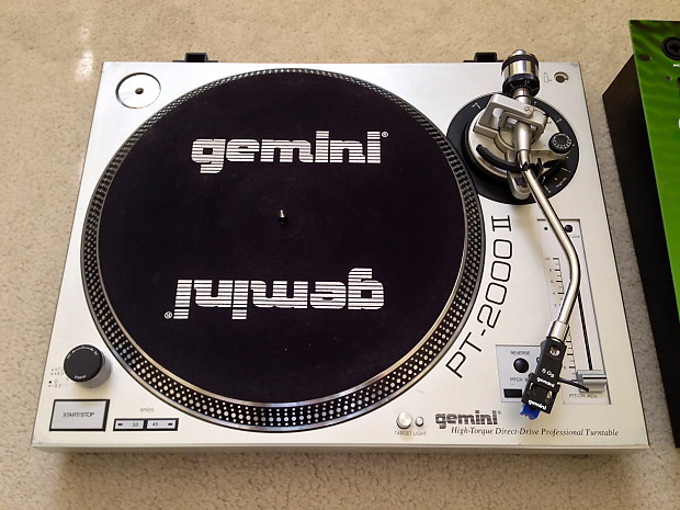 Gemini PT-2000 II Turntables and Gemini Executioner Ten Mixer