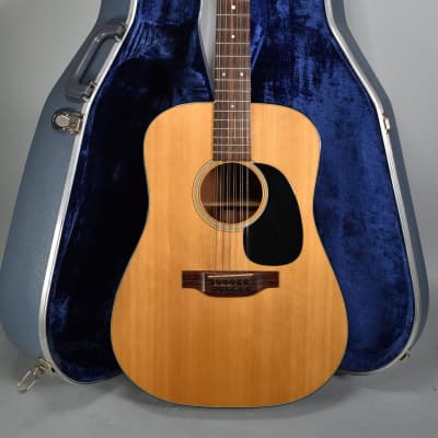 1977 Martin D12-18 Natural Finish Vintage Acoustic 12 String Guitar w/OHSC for sale