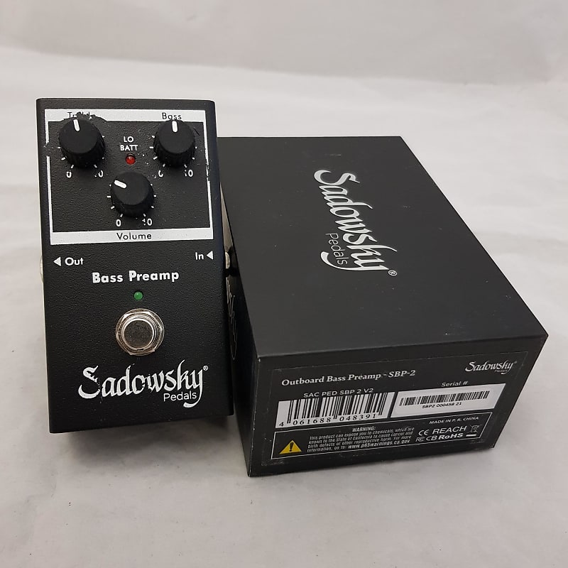 で最短翌日お届け SADOWSKY SBP-2 Bass Preamp - 楽器/器材