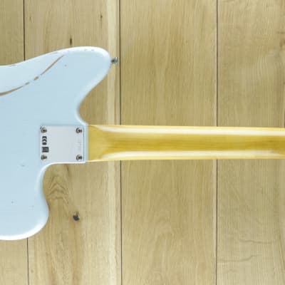 Fender Custom Shop Dealer Select CuNiFe Wide Range Jazzmaster Relic Sonic Blue Left Handed R127430 image 2
