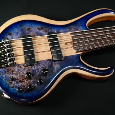 Ibanez BTB846CBL BTB Standard 6str Electric Bass - Cerulean Blue Burst Low Gloss 445 for sale