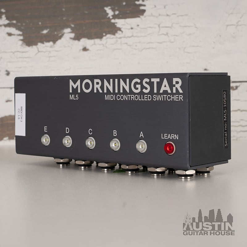 Morningstar Engineering ML5 MIDI Controlled True Bypass Loop