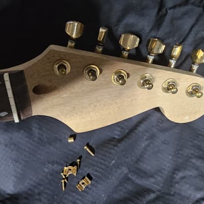 Never Installed Replacement OEM Stratocaster Rosewood Neck w/ Free Tuners & Neck Plate image 10