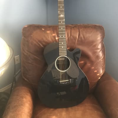 RainSong A WS-1000 Carbon Fiber black acoustic electric guitar for sale