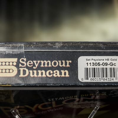 Seymour Duncan Seymour Duncan Psyclone Humbucker Pickup Set - Gold Filter'Tron - Alnico V image 3