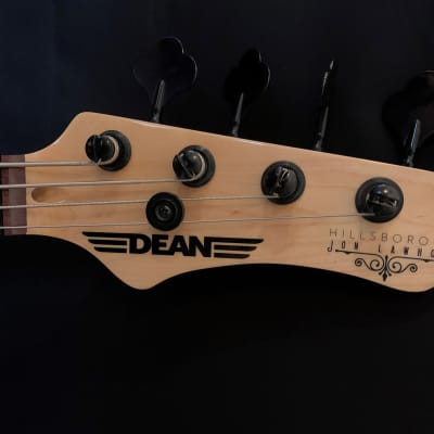 Dean Jon Lawhon Hillsboro 4-String Bass Guitar, Sea Foam Green image 3