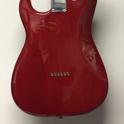 Fender Noventa Stratocaster 2021 - Present - Crimson Red Transparent (Serial # MX21099424  ) Floor Model/Demo image 10
