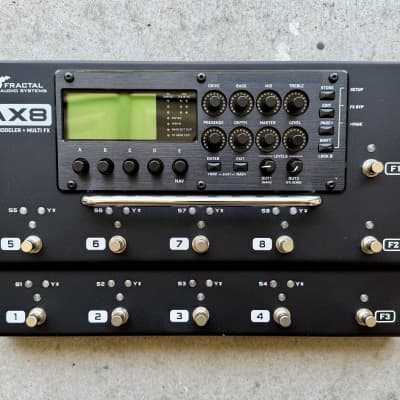 ギター Fractal Audio AX8 AX8 Amp Modeler/Multi-FX Processor – Fractal Audio Systems