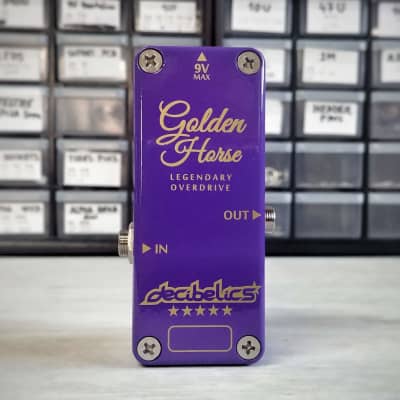 Decibelics Golden Horse Professional Overdrive - Amethyst Purple  Edition - Preorder Bild 4