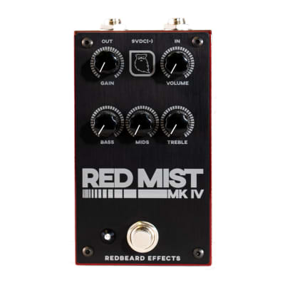 Reverb.com listing, price, conditions, and images for redbeard-effects-red-mist-mkiv