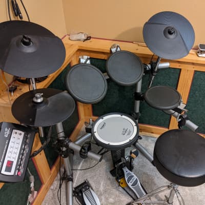 Roland TD-3 Drum kit with kick pedal and throne TD-3 drum kit Early 2010s