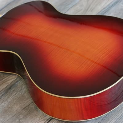 MINTY! Bedell WF-0-AD/MP Wildfire Orchestra Adirondack & Maple Fire Burst Gloss + OHSC image 17