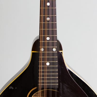 Gibson  Style A Snakehead Carved Top Mandolin (1925), ser. #78022, original black hard shell case. image 8