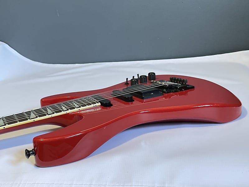 1986-87 Charvel Jackson Model 6 Neck Thru Ferrari Red 6 1986-87 Charvel Jackson Model 6 Neck Thru Ferrari Red 6