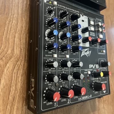 Peavey PV 6 BT 6 Channel Mixer with Bluetooth image 2