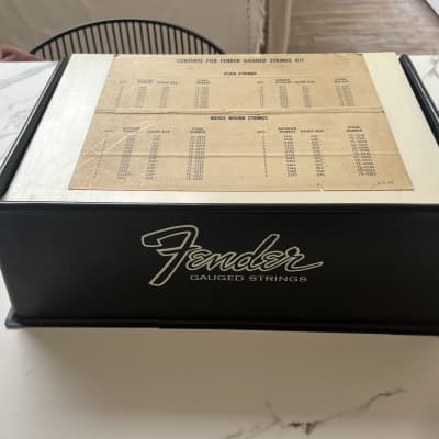 1970’s Fender Dealer Strings Display Rare Vintage Collector Stratocaster Telecaster Case Candy Jazz Bass Jaguar Jazzmaster image 6