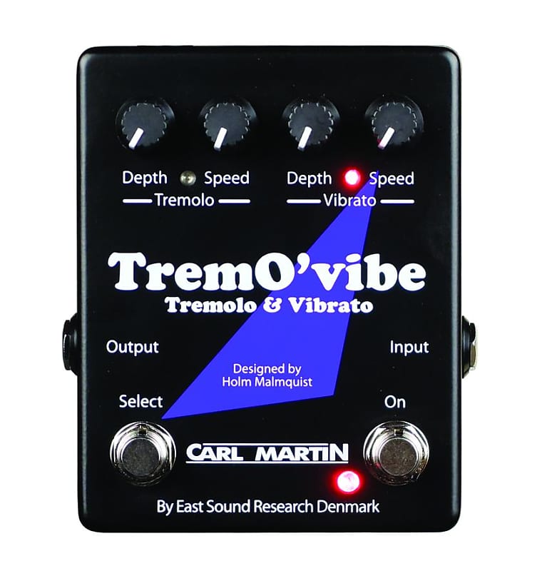 Carl Martin TremO' Vibe Guitar Effects Pedal 438829 852940000714 image 1