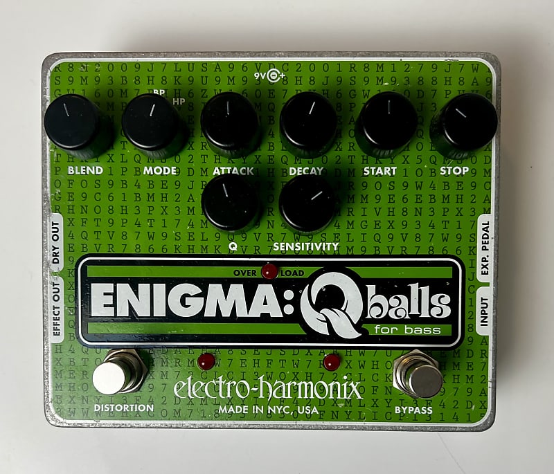 ベース Electro-Harmonix Enigma: Q balls Electro-Harmonix Enigma: Q Balls For Bass: More Balls Than