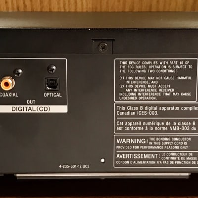 Rare Sony SCD-XA777ES Super Audio D/A Converter Compact Disc CD Player image 12