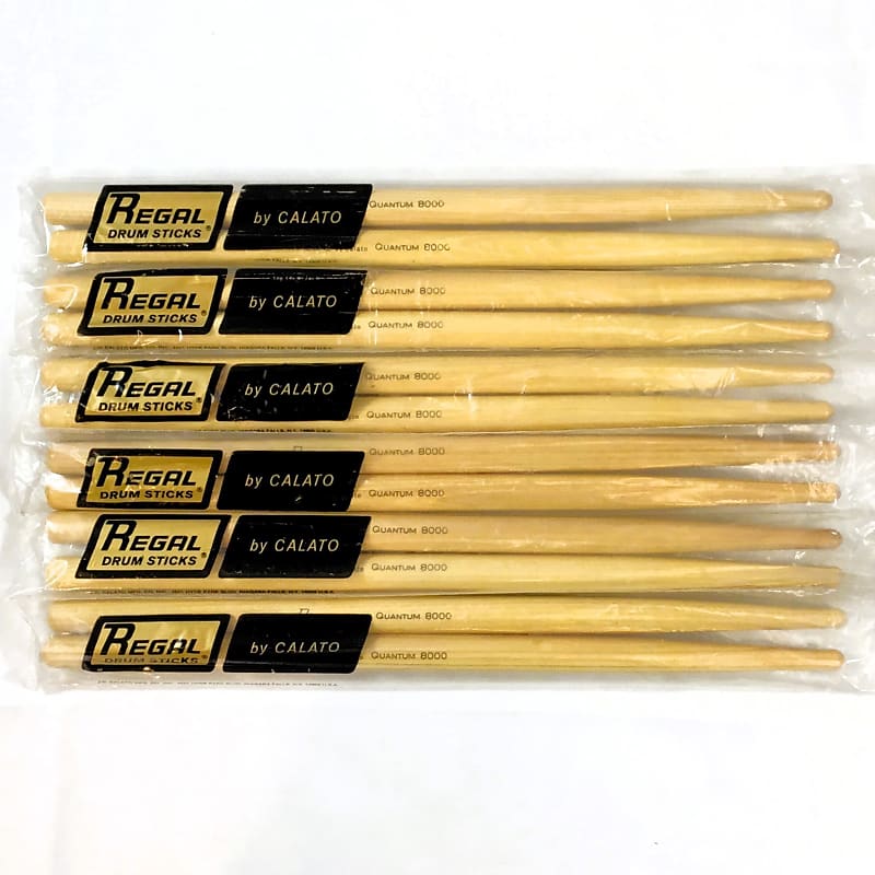 Regal Quantum 7000 By Calato - Nylon Tip US Hickory Drum Sticks