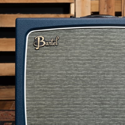Bartel Roseland 45-Watt 1x12 Guitar Combo Amplifier with Footswitchable Boost in Blue Tolex - CHUCKSCLUSIVE 65th Anniversary Edition image 3