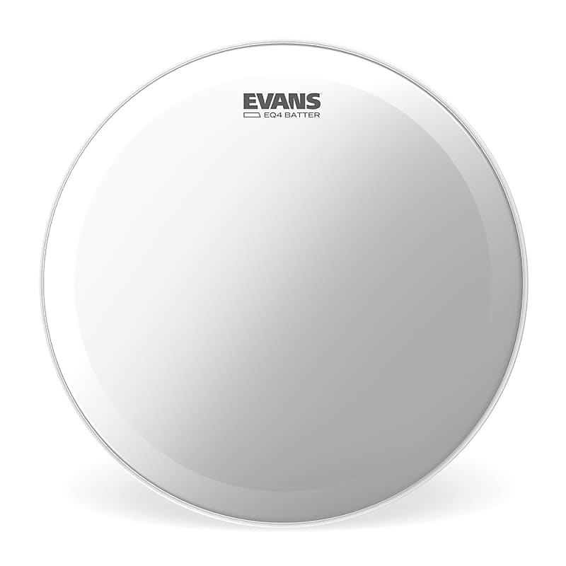 Evans EQ4 Frosted Bass Drum Head, 22 Inch Reverb Canada