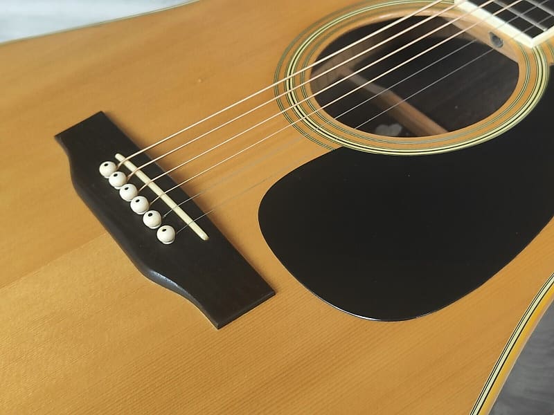 【メーカー再生品】 Rider 1976 Japan Dreadnought Acoustic Vintage (Momose) R-350 ギター