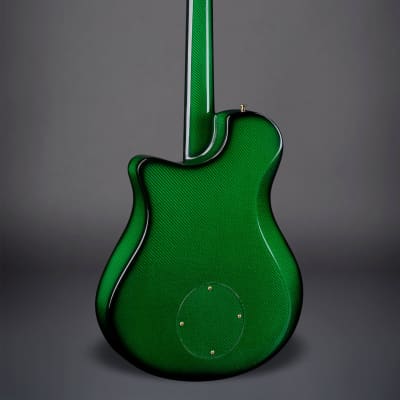 Emerald X10 Slimline | Carbon Fiber Hybrid Electric/Acoustic Guitar image 3