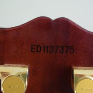 2011 Edwards/ESP E-LP 132 LTS/RE Jimmy Page Relic Model With Super Circuit Repaired Break image 8