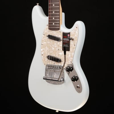 Fender American Performer Mustang, Satin Sonic Blue 7lbs 8.3oz image 5