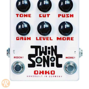 ギター OKKO TWIN SONIC Twin Sonic (OKKO) - Pedal Demo - YouTube