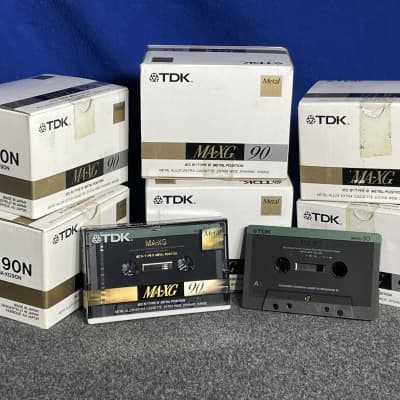 Lower Price: TDK MA-XG90 Metal Audio Cassette Tape - NEW - Factory