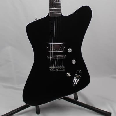 FREE Shipping! Luthier Handmade Electric Guitar-Fire Bird Style-Black image 1