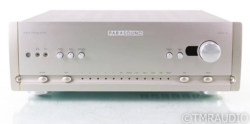 Parasound Halo Hint 6 Stereo Integrated Amplifier; MM / MC Phono; Remote image 1