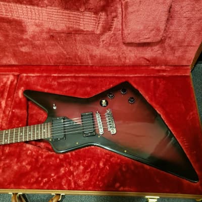1984 Gibson Explorer Electric Guitar Night Violet Finish EMG Pickups w/ Brown Gibson Hard Case (Used) "Made In USA" image 25