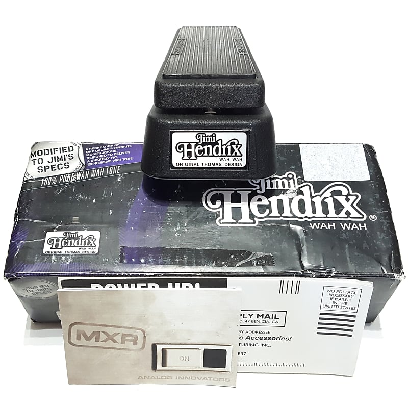 Vintage Dunlop JH-1 Jimi Hendrix Wah Original Thomas Design