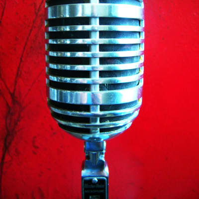 Vintage 1940's Electro-Voice 725 Cardak I Variable Pattern Dynamic Microphone w Atlas stand prop display Shure 55 # 2 image 4