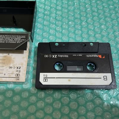 Nakamichi ZX C-90 Metalloy Metal Blank Audio Cassette Tape 